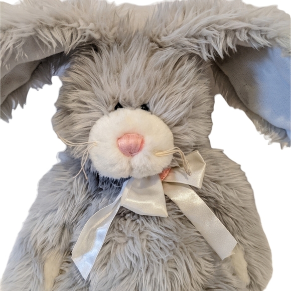 GANZ Rosa grey bunny rabbit plush 15” - Picture 2 of 6